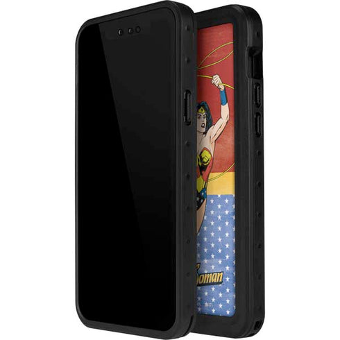 DC Comics Wonder Woman Ready to Fight iPhone 15 Waterproof Case
